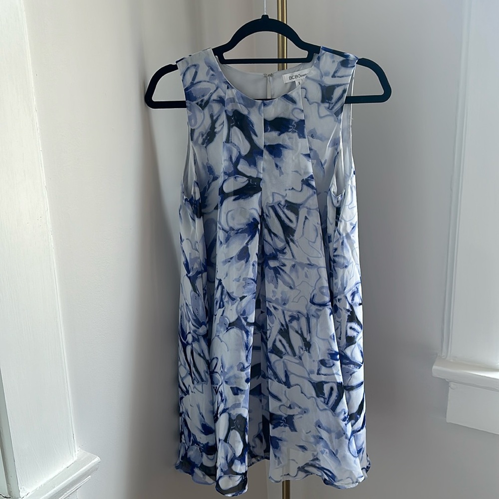 BCBG Generation Floral A-line Dress